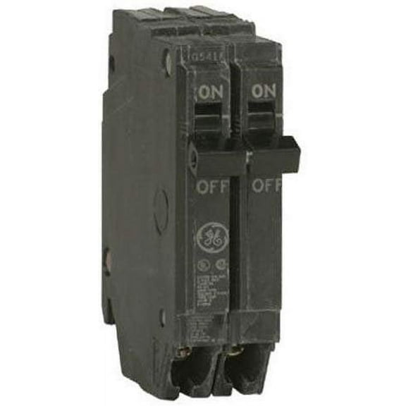 General Electric THQP250 Circuit Breaker, 2-Pole 50-Amp Thin Series
