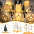 thumbnail image 3 of Set Christmas Village Cenider, 26 unidades, con 8 casas LED y 16 árboles, 3 of 6