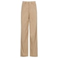 thumbnail image 2 of Franhais Women Casual Wide-leg Pants, Solid Color High Waist Loose Trousers S/ M/ L, 2 of 9