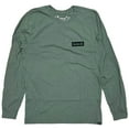 thumbnail image 2 of Hurley Men's Everyday Washed One and Only Solid Long Sleeve Tee T-Shirt (Medium, Sage), 2 of 2