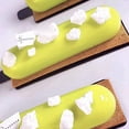 thumbnail image 3 of Molde de silicona de 8 cavidades, molde de tiras largas para éclair para barra de galleta de chocolate, molde de fondant, herramientas de bricolaje, molde de silicona rectangular oblongo para mousse, 3 of 8
