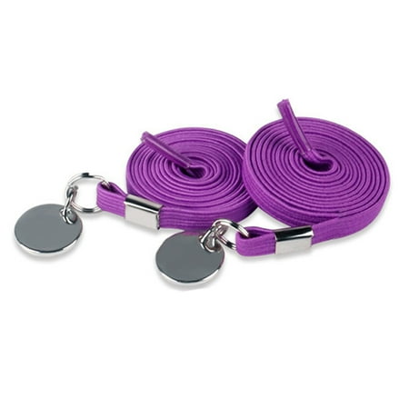 

Elastic One Hand No-tie Shoe Laces Shoe Laces for Adults and Kids Many Colors Purple
