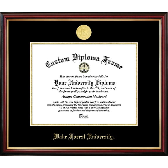 Wake Forest Petite Diploma Frame