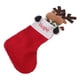 thumbnail image 4 of Bolsa de regalo con medias navideñas con temática de alce para decorar tu hogar, restaurante u hotel con un adorno festivo, 4 of 8