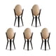 thumbnail image 2 of piezas de soporte para huevos individuales, tazas para escalfar huevos, soporte para huevos, cesta para huevos, soporte para huevos, estante para huevos para el hogar, cocina, sala de estar, 2 of 10