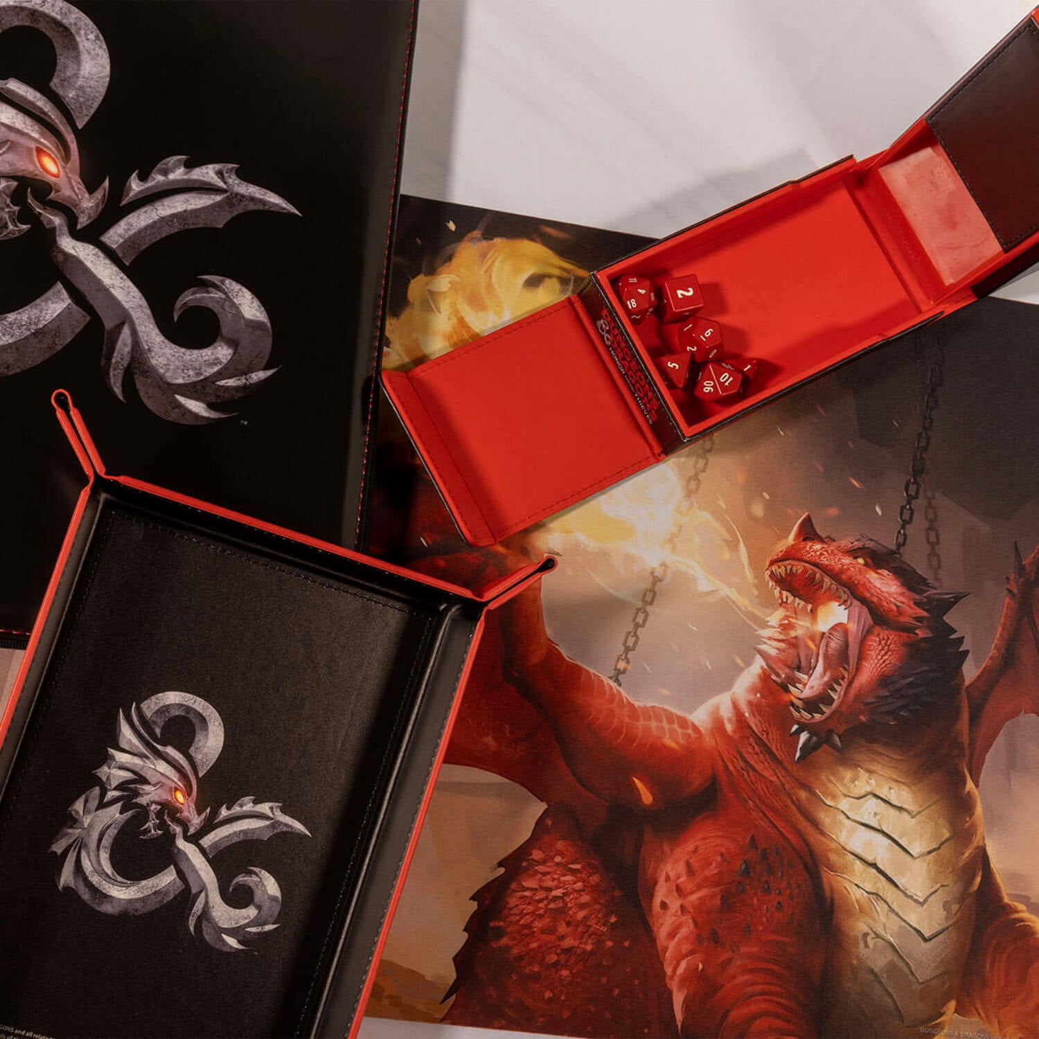 Honor Among Thieves Printed Leatherette Dice Tower for Dungeons  Dragons