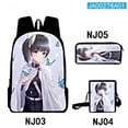 thumbnail image 1 of Mochila Dem@@2on Slayer, juego de 3 piezas: mochila para portátil con estuche para lápices y bolsa para el almuerzo., 1 of 5