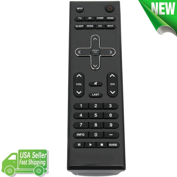 VR10 for Vizio TV Remote Control M190VA M220VA M260MV M1490VAMX VM230XVT VCC10UA