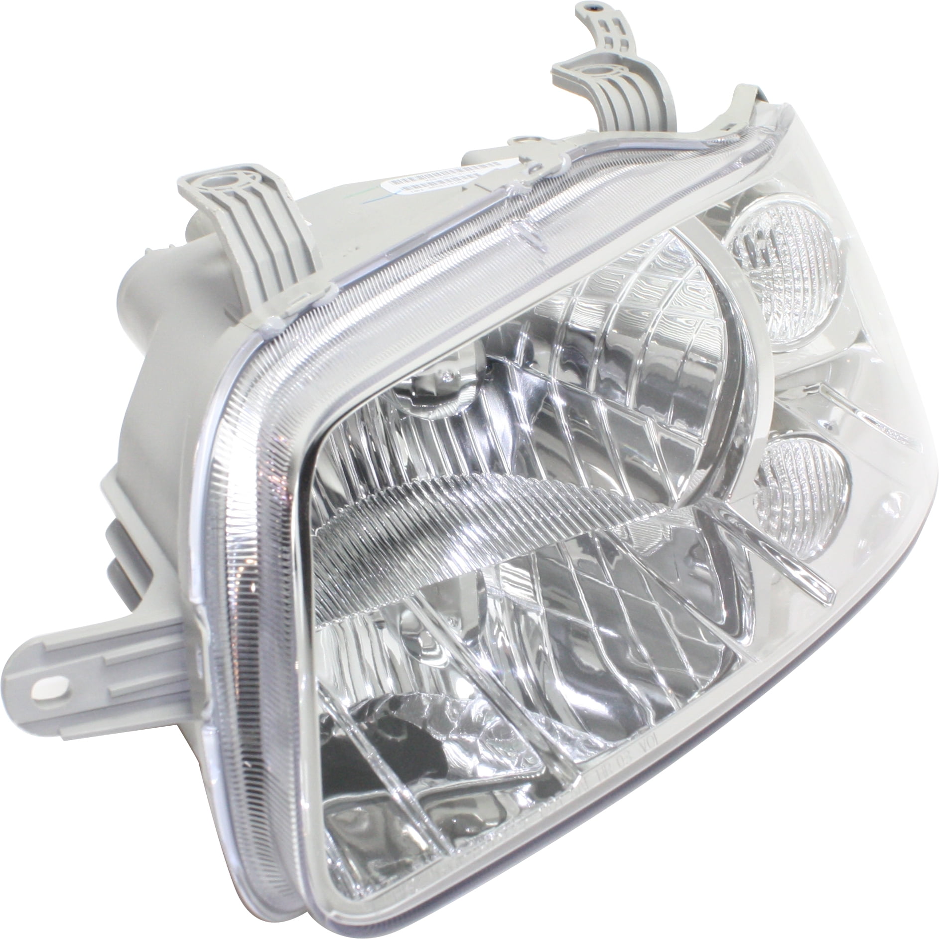 Replacement REPCV100102 Headlight Compatible With 2004-2007 Chevrolet Aveo 2005-2008 Pontiac Wave Left Driver Halogen