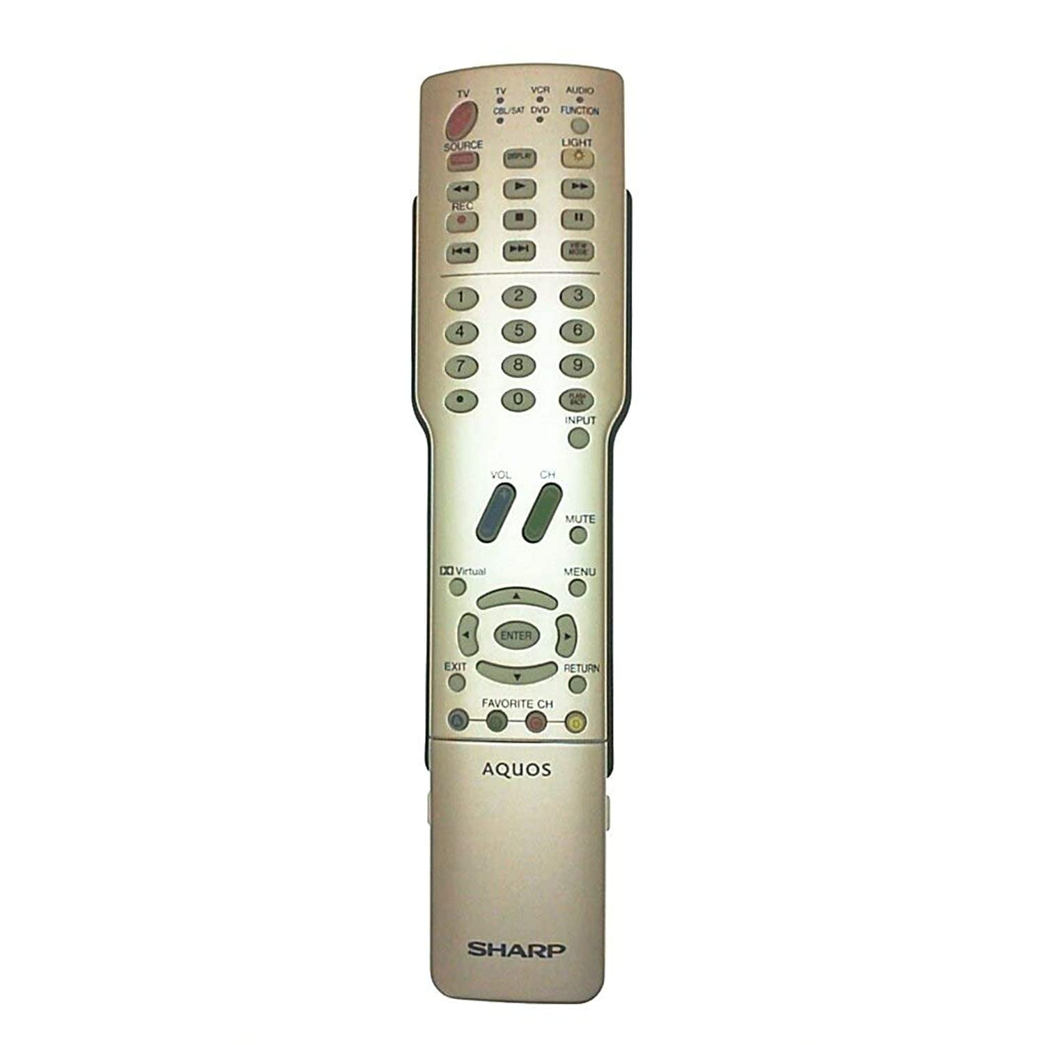 Sharp Aquos LCD TV Remote Control GA384WJSA GA331WJSA Supplied models