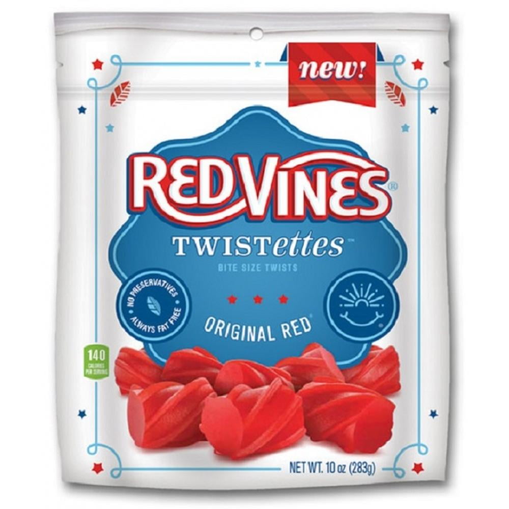 Red Vines Twistettes Bite Size Original Red Licorice, 10 Oz.