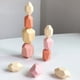 thumbnail image 3 of Piedra de madera para niños Fiudx juguete de bloques de construcción juego de apilamiento 10 piezas, 3 of 5