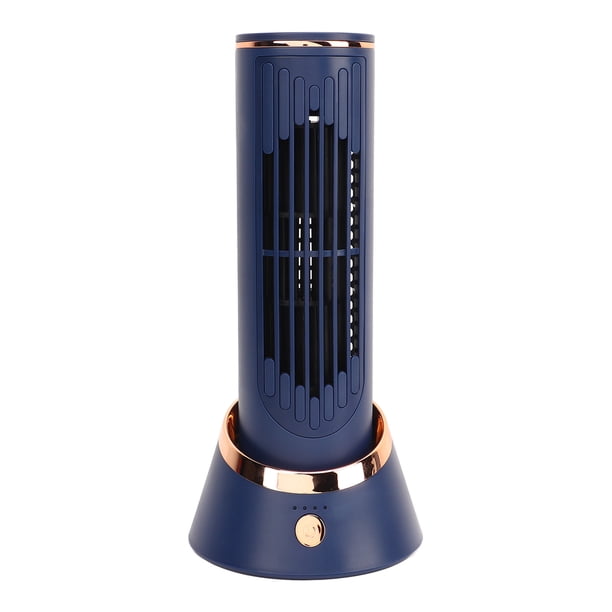 Mini Ventilador De Torre Sin Aspas, 4000mAh Silencioso 5V 2A Pequeño Ventilador De Torre Sin Aspas Tipo C Para Oficina