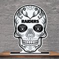 thumbnail image 2 of Las Vegas Raiders 10" Sugar Skull Standee, 2 of 2