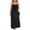 Black, variant on Backless Cami Dress for Girls Sleeveless House Dress Flowy Black Dress Maxi Sundress Dresses for Beach Vacation