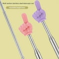 thumbnail image 3 of HUGFEGWE Retractable Teacher Pointers, 2025 Extendable Hand Pointer for Classroom Kids Reading, Cute Pointing Finger Stick Teach Supplies for Kindergarten Student Teacher AZ824-28079, 3 of 9