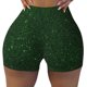 thumbnail image 2 of Fotbe Emerald Green Sparkling Shorts Sin Costuras – Shorts Deportivos de Cintura Alta para Mujer, Elásticos para Gimnasio, Yoga, Running o Ciclismo-Large, 2 of 8