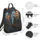 thumbnail image 2 of Balery Steampunk Mechanical Butterfly Mochila ligera para hombre y mujer: duradera e impermeable, ideal para la escuela, el trabajo, viajes y uso diario., 2 of 7