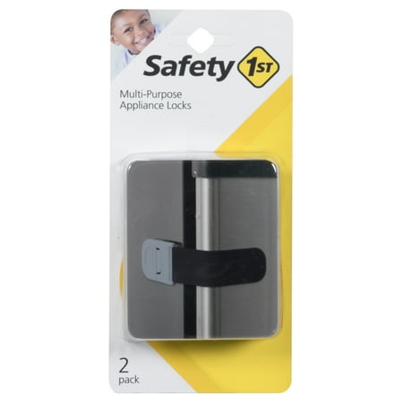 Safety 1st Multi-Purpose Appliance Lock (2pk), Black