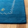 thumbnail image 4 of Safavieh Himalaya Blue Shag Rug - Runner 2'3" x 12', 4 of 5