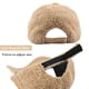 thumbnail image 4 of Gorras de béisbol de lana de cordero Gorra de hip-hop de polar de peluche de invierno cálido para hombres y mujeres Los viajes al aire libre son cómodos y cálidos, 4 of 5