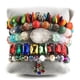 thumbnail image 1 of Set de pulseras Bohemian Stacked para mujer, 7 piezas con cuentas elásticas, 1 of 1