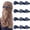 Dark Blue-4pcs, variant on Sparkling Crystal Stone Braided Hair Clips, 2026 New Elegant Decorative Hair Accessories for Party, Easily Braided Hair Bands, Rhinestone Hairs Clips for Women and Girls (Multi-color, 2pcs)