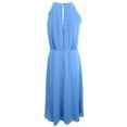 thumbnail image 2 of Vince Camuto Women's Sleeveless Ruffle Dress (4, Periwinkle), 2 of 2