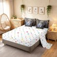thumbnail image 4 of Manfei Woodland Lion Twin Bedding, Vintage Boho Western Bedding Comforter Set, Blue Brown, Polkadot Reversible, 7-Piece, 4 of 6