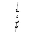 thumbnail image 4 of Cadenas de lluvia para pájaros para canaletas, toldos, techos, exhibición en exteriores y patios para desviar agua. Longitud 60cm, 4 of 8