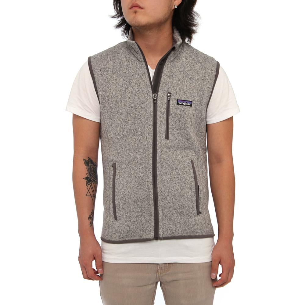 patagonia men's better sweater vest stonewash
