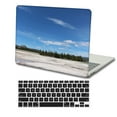 thumbnail image 4 of KSK KAISHEK for MacBook Pro 13 inchs Case 2012 2013 2014 2015 Release Model A1502 or A1425, Plastic Hard Shell Cover + Black Keyboard Cover, Landscape 114_5, 4 of 5