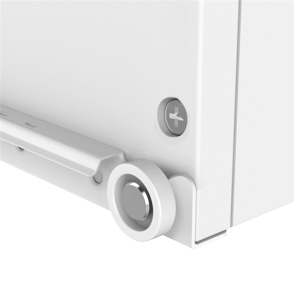 Yaheetech 3 Drawer Nightstand, Modern Wood Bedside Table with Storage Drawers for Bedroom & Living Room, White