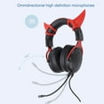 thumbnail image 4 of Auriculares Para Juegos Con Cable, Auriculares Sobre La Oreja Con Iluminación RGB, Conector de Audio de 3.5 mm, Micrófono de Reducció de Ruido, Controladore, 4 of 7