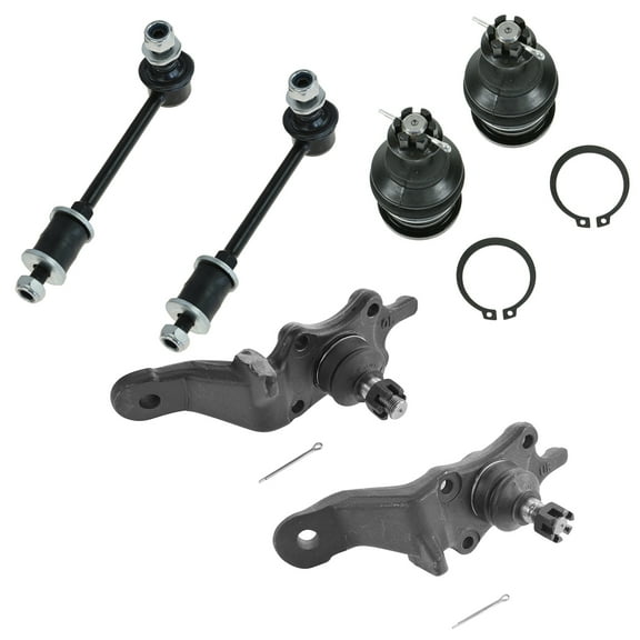 TRQ Upper Lower Ball Joint Sway Bar Link LH RH Set of 6 for 4Runner Tundra New PSA56369 Fits select: 2000-2002 TOYOTA TUNDRA, 1996-2002 TOYOTA 4RUNNER