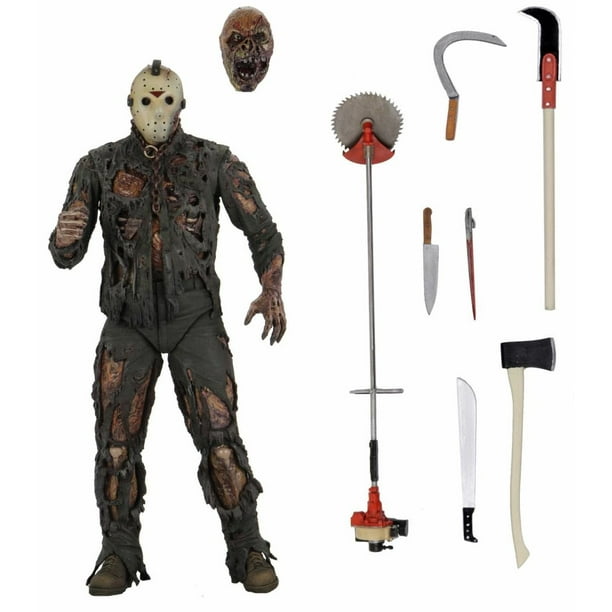 NECA Figura de Accion Ultimate: Viernes 13 Parte 7 - Jason Nueva Sangre 7 Pulgadas NECA Figura Coleccionable