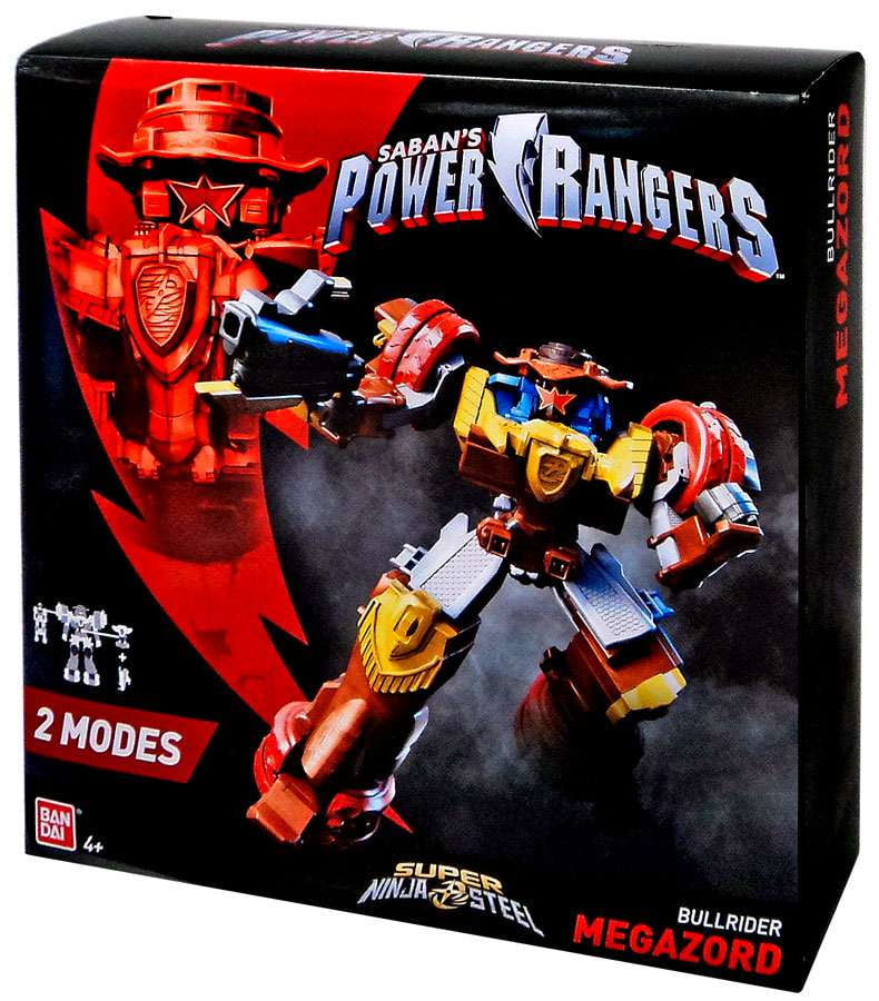 Power Rangers Ninja Steel DX Bullrider Megazord Best Gift Boys Child Toy Robot