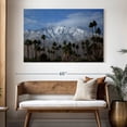 thumbnail image 3 of Elephant Stock Palm Springs Sierras Wall Art - Horizontal Canvas Wall Art - Living Room Wall Decor - Nature Canvas - Blue And Gray Decor - 51" x 34", 3 of 8