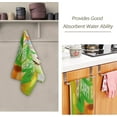 thumbnail image 2 of Coolnut Colorful Easter Eggs Butterfly Hand Towels 2 PCS, Kitchen Towel Ultra Soft and Highly Absorbent,Decorative Fingertip Face Towel for Bathroom Hotel, 28.3"x14.4", 2 of 5