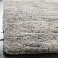 thumbnail image 3 of SAFAVIEH Berber Damian Abstract Shag Area Rug, Gray Blue/Cream, 8' x 8' Square, 3 of 8