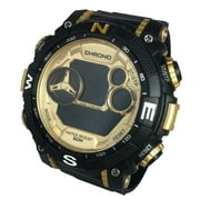 George Mens Digital Sport Wristwatch Plastic Strap