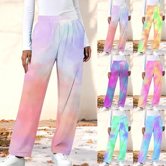 Censtreet Womens Flanne Pajama Pants with Pockets, Soft Pajama Bottoms Women, Comfy Causal Sleep Lounge Pants