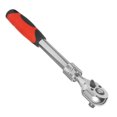 thumbnail image 4 of Clé Télescopique 3/8 Pouce Tête Pivotante Tête Flexible à Cliquet Libération Rapide Facile à Utiliser Tête Ronde (Rouge), 4 of 8