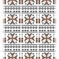 thumbnail image 3 of Ambesonne Tribal Duvet Cover Sets, Birds Arrows, 2-Twin, Orange Black White, 3 of 4