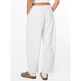 thumbnail image 3 of Celebrity Pink Women's and Women's Plus Fleece Barrel Sweatpant, Sizes XS-4X, 3 of 7