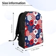 thumbnail image 4 of Balery American Stars2 Mochila - Mochila Estilosa y Duradera para Laptop de 15 Pulgadas con Tela Oxford Impermeable, 4 of 8