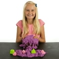 thumbnail image 5 of National Geographic Play Sand - 6 lbs of Sand with Castle Molds (Purple) - A Fun Sensory Sand Activity, 5 of 7