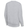 thumbnail image 3 of Women's G-III 4Her by Carl Banks  Heather Gray Dallas Stars Lots Of Love Team Logo Graphic Pullover Sweatshirt, 3 of 3