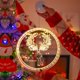 thumbnail image 1 of Venta caliente de luces decorativas navideñas, luces Led para colgar en ventanas, luces temáticas felices de Navidad para decoración navideña, 1 of 4