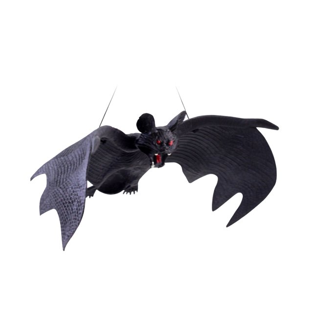 SDNall Pièces Suspendues d'Animaux d'Halloween Simulation Jouets Bat Animaux Réels Pendentif Bat